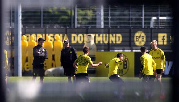Borussia Dortmund liberará de jugar a quienes lo pidan por miedo al contagio. (Foto: EFE)
