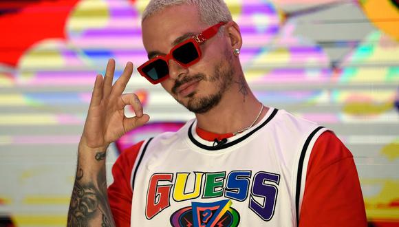 J Balvin recibirá un reconocimiento mañana en la sede de la ONU en Nueva York. (Foto: Alfredo Estrella / AFP)