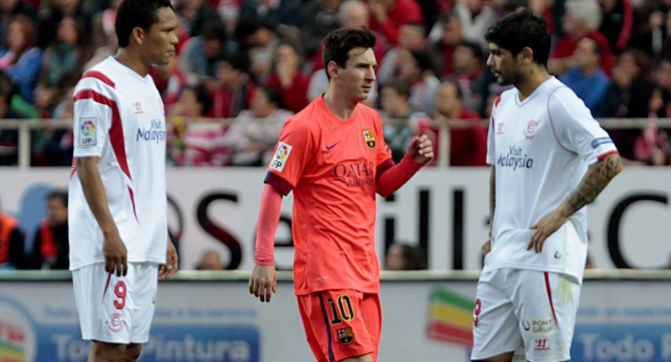 Barcelona puso en peligro su liderato al no poder con el Sevilla. (Foto: EFE)