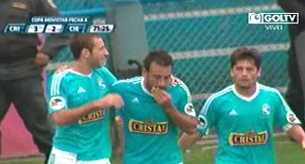 Sporting Cristal vs Cienciano: Todos los goles. (Foto: Captura)