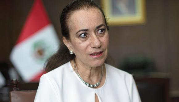Ana María Revilla, ministra de Justicia.