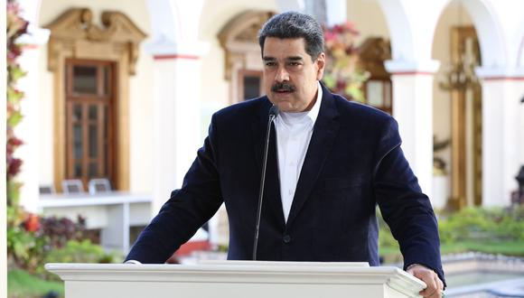 El presidente de Venezuela, Nicolás Maduro, habló en cadena nacional sobre el coronavirus. (AFP).