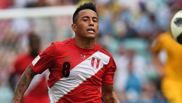 Christian Cueva hace diversos esfuerzos para salir de Rusia y recalar en Independiente. En la interna del 'Rey de Copas' esperan que dentro de las próximas horas se defina su traspaso. (Foto: AFP)