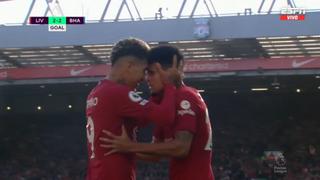 Enorme, ‘Lucho’ Díaz: el colombiano asistió a Firmino e influyó para autogol de Webster en el 3-2 de Liverpool | VIDEO