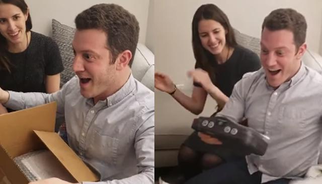 Este muchacho recibió el 'mejor regalo de su vida' gracias a su novia que no dudó en darle una Nintendo 64 tras años de espera. | Facebook