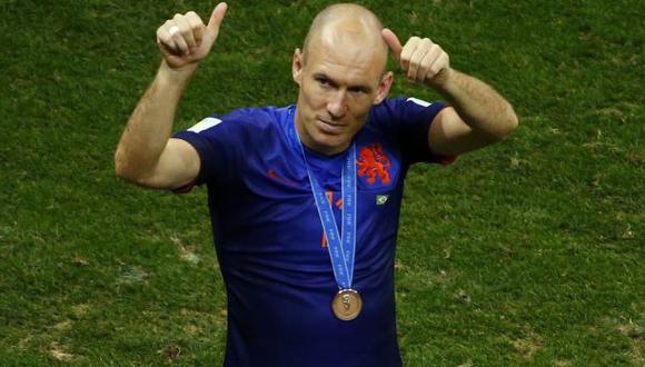 ¿Qué dijo Robben tras ser tercero en el Mundial de Brasil 2014?