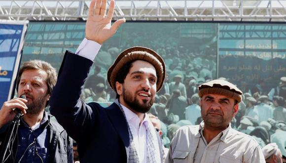 Ahmad Massoud, el hijo del icónico héroe de la resistencia Ahmad Shah Massoud, fundó el FRN. (Reuters).