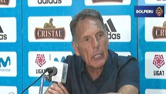 Alianza Lima cayó ante Sporting Cristal y el DT íntimo Miguel Ángel Russo criticó al árbitro Víctor Hugo Carrillo por las expulsiones. (Foto: Gol Perú)