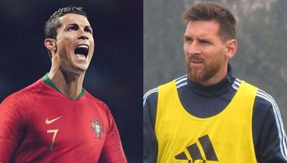 Cristiano Ronaldo está en Italia pero las comparaciones no van a cesar. (Fotos: Instagram)