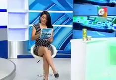 YouTube: bella periodista deportiva fue troleada en vivo con el famoso "Elver"