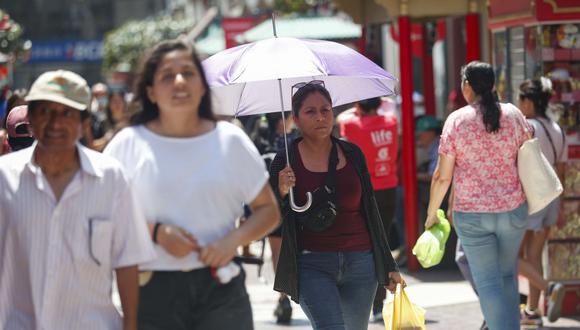 Distritos en Lima soportarán ola de calor de 32 grados durante los próximos días. (Foto: ANDINA/Carla Patiño Ramírez)
