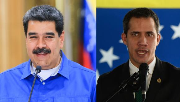 Un tribunal de comercio de Londres empezó a examinar este lunes a quién, entre Nicolás Maduro y Juan Guaidó, considera legítimo representante del pueblo de Venezuela. (AFP).