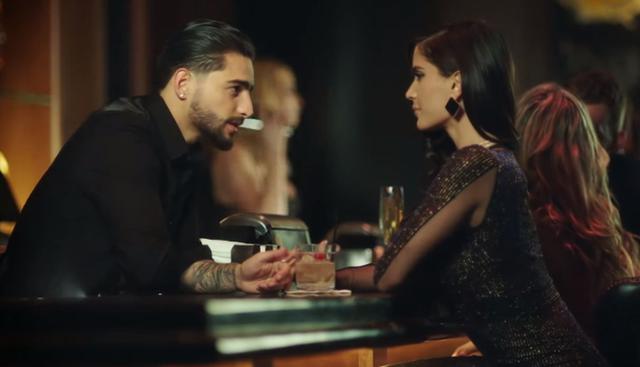 Natalia Barulich fue protagonista del videoclip "Felices los 4" de Maluma.  (Foto: Captura de video)