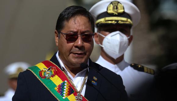 El presidente de Bolivia, Luis Arce. (LUIS GANDARILLAS / AFP).