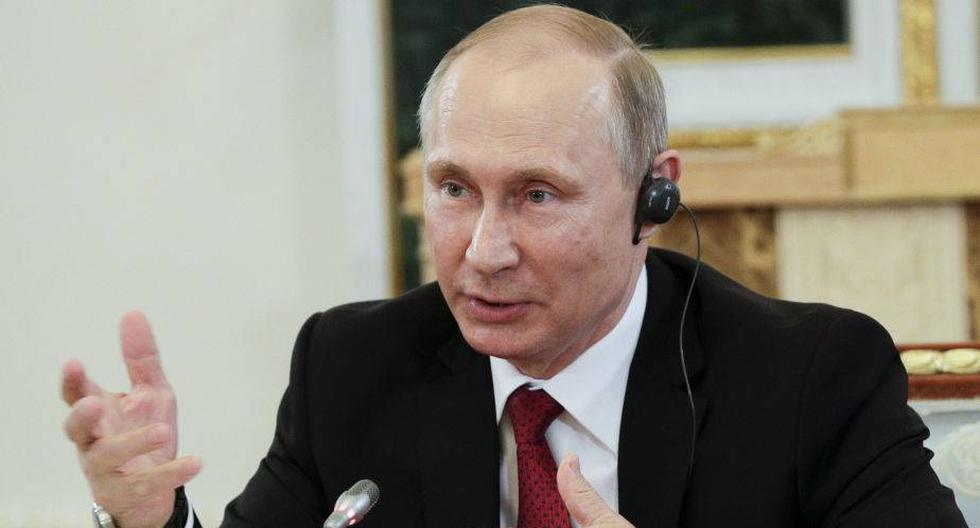 El presidente de Rusia, Vladimir Putin, criticó a medios occidentales por permanecer callados ante despliegue de "escudos antimisiles":http://laprensa.peru.com/noticias/escudo-antimisiles-51555 de USA. (Foto: EFE)