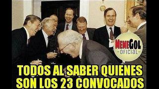 Memes: selección peruana no se salvó tras la convocatoria
