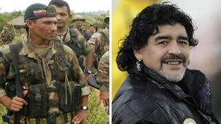 Las FARC convocan a Diego Maradona para partido de fútbol "por la paz"