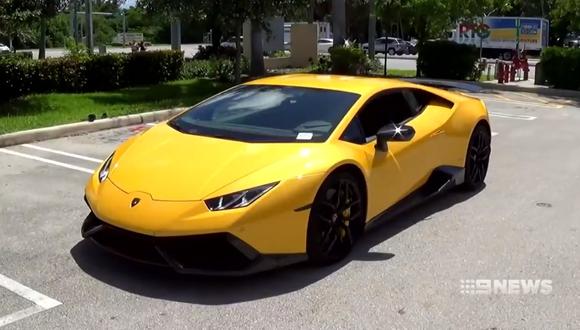 Luego de pagar 3.000 dólares y quedar con la licencia suspendida por tres años, el dueño del Lamborghini pudo quedar en libertad. (Foto: Facebook).