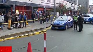 Cercado de Lima: hombre mata a balazos a delincuente que huía tras asaltarlo en la avenida Argentina