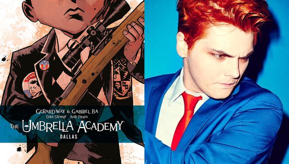 Antes de ser una serie de Netflix, "The Umbrella Academy" fue un exitoso cómic creado por Gerard Way, la voz de My Chemical Romance. Fotos: Difusión.