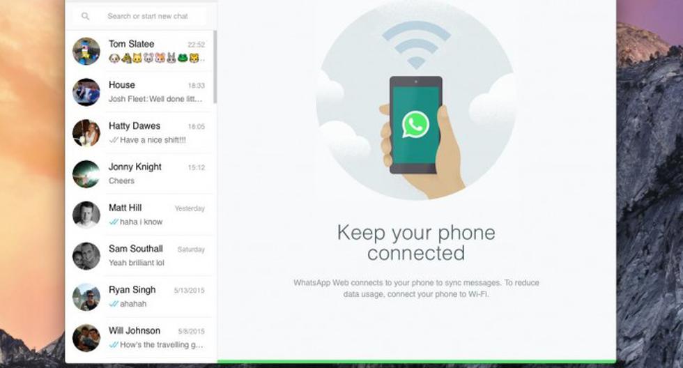 Una aplicación permite tener \"instalado\" WhatsApp en el escritorio. (Foto: Difusión)