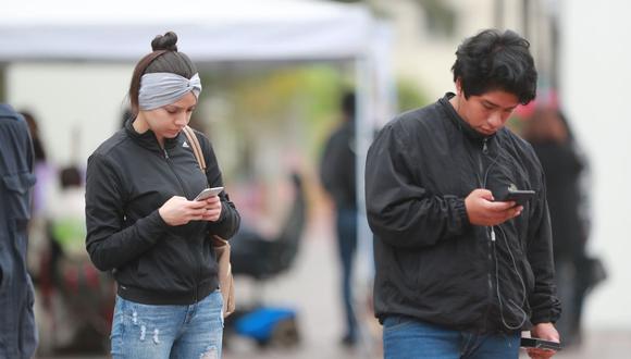 San Juan de Lurigancho lideró participación de tráfico de datos en internet móvil durante las cuatro semanas de inmovilización social obligatoria, según Osiptel. (Foto: Lino Chipana / GEC)