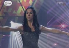 Amigos y Rivales VBQ: Paloma Fiuza impresionó con baile de Flashdance