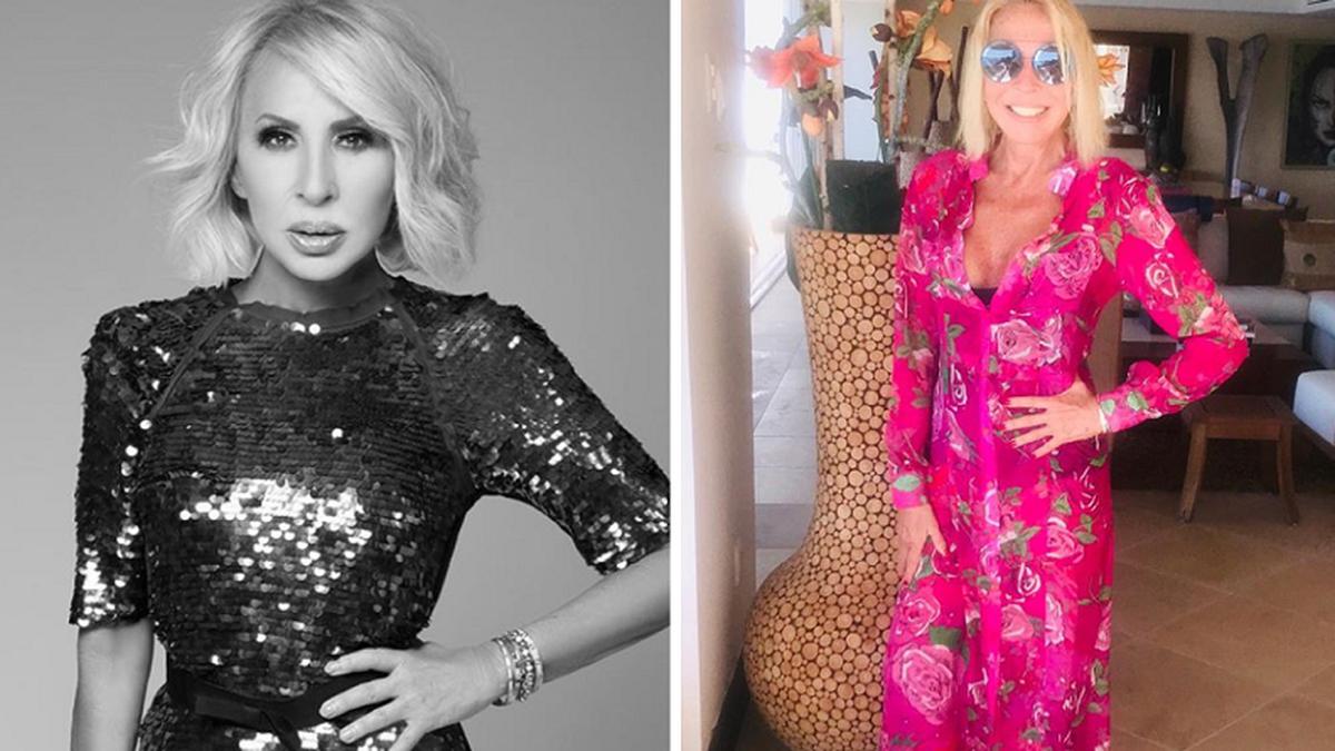 Laura Bozzo en vestido traslúcido empodera a las mujeres maduras: la edad  está en el espíritu