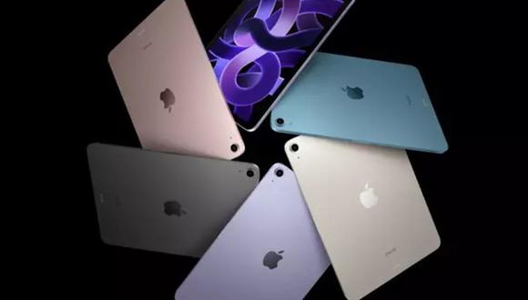 Apple lanzará nuevos modelos de iPad y iPad Air.