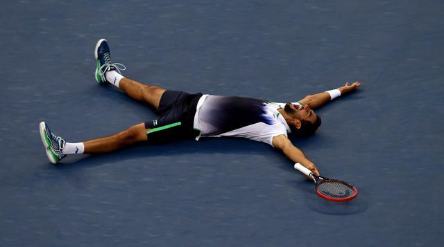 La alegría de Marin Cilic tras ganar su primer Grand Slam - 2