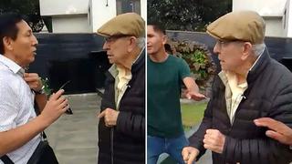 David Waisman y Carlos Almerí, exministros de Alejandro Toledo, protagonizan altercado en exteriores de la DIPA