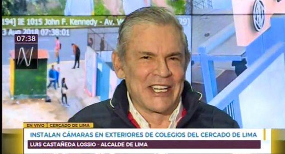 Luis Castañeda evita pronunciarse sobre detenidos alcaldes de su partido Solidaridad Nacional. (Video: Canal N)