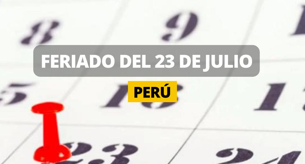 Lo último De Los Feriados De Julio Respuestas El Comercio PerÚ 6519