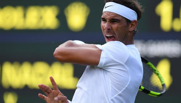 Rafael Nadal se estrenó con un triunfo 3-0 sobre el australiano John Millman (6-1 / 6-3 / 6-2). El tenista español enfrentará en la siguiente fase al estadounidense Donald Young. (Foto: AFP)