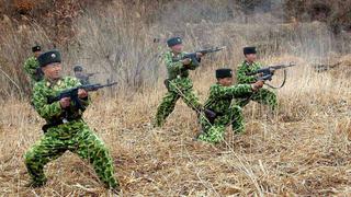 FOTOS: Corea del Norte y Corea del Sur muestran su poderío militar con despliegue de fuerzas