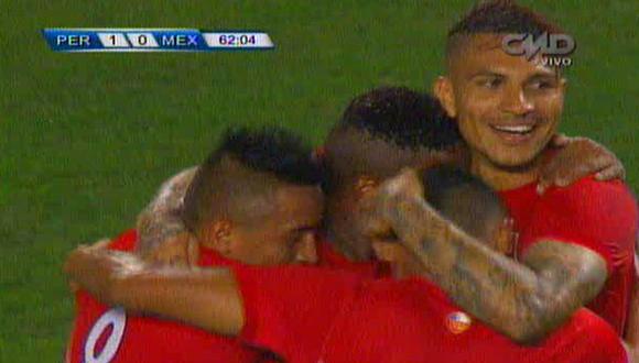 Perú vs. México: Farfán marcó el 1-0 para la selección (VIDEO)