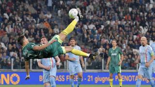 YouTube: Cristiano Ronaldo realizó una chalaca ante Gianluigi Buffon en cotejo amistoso | VIDEO