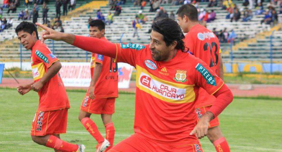 Sergio Ibarra logró igualar el marcador con un certero cabezazo en el minuto 50. (Foto: facebook.com/Sport-Huancayo)