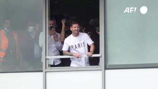Leo Messi recibido en París como un rey
