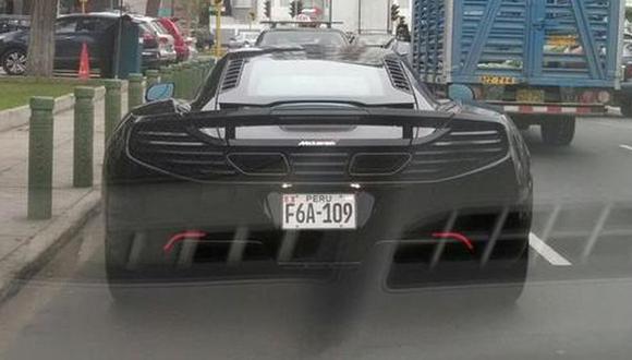 Caja Metropolitana reveló identidad del comprador del McLaren