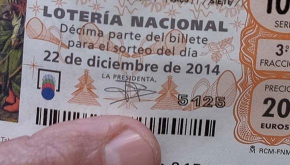 Averigua cuál es el 'número del rey' en la Lotería de Navidad en España, que nunca fue premiado con El Gordo. (AFP)