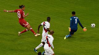 Perú vs. Dinamarca: Poulsen anotó el primer gol de los daneses en el Mundial Rusia 2018