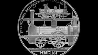 BCR emite moneda de plata de 1 sol alusiva a “Ferrocarriles históricos”