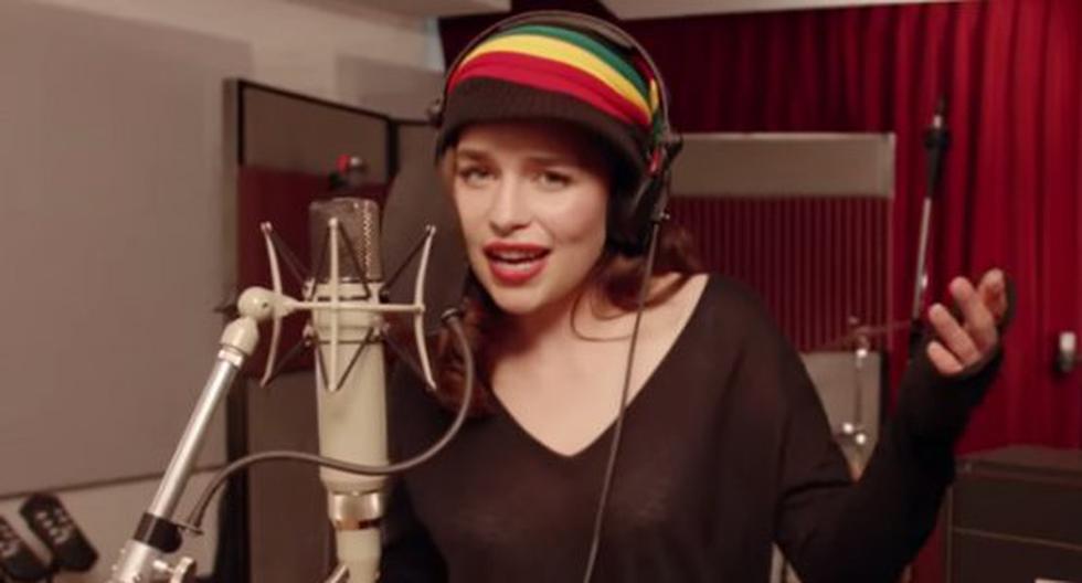 Emilia Clarke canta reggae en Game of Thrones The Musical (Foto: Captura / Youtube)
