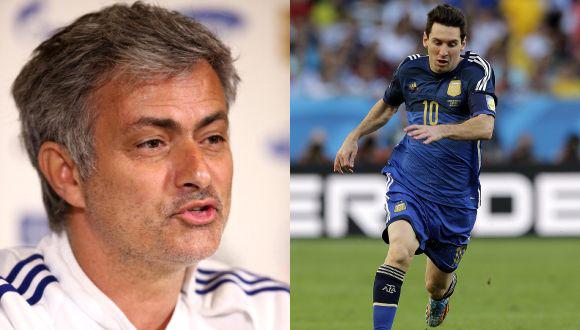 Mourinho respaldó a Leo: "Messi se sacrificó por su equipo"