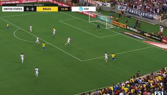 Brasil vs. Estados Unidos EN VIVO: el gol de Roberto Firmino para el 1-0 | VIDEO