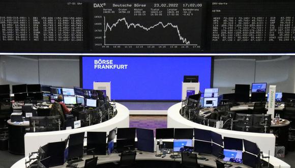 Bolsas europeas también habían registrado caídas el jueves. (Foto: Reuters)