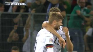 Doblete de Werner y gol de Müller para el 5-0 de Alemania vs. Italia | VIDEOS
