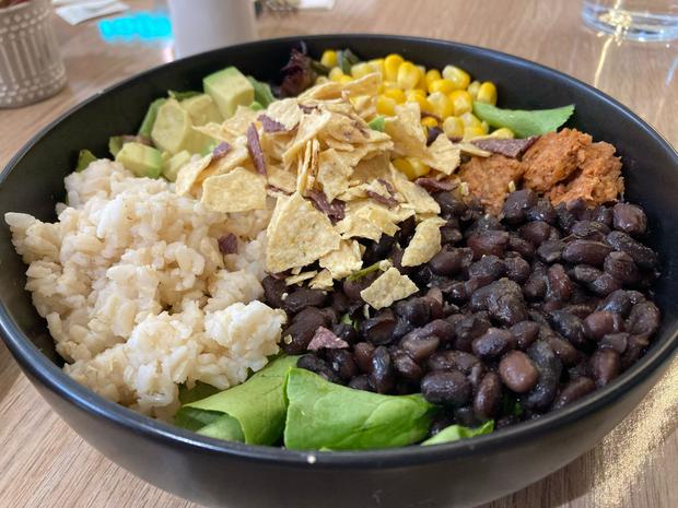 Mexican bowl from Food and Fit.