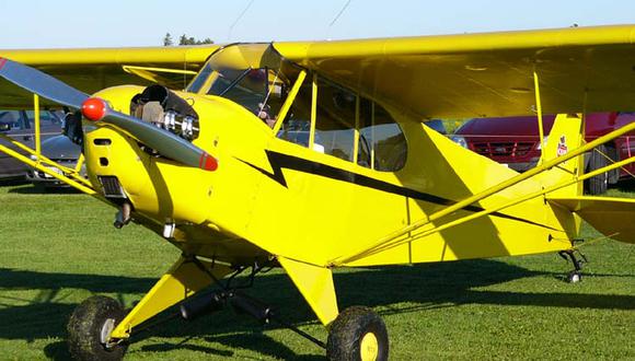 La aeronave era una avioneta modelo Piper J3, como la que aparece en la imagen. (Creative Commons)